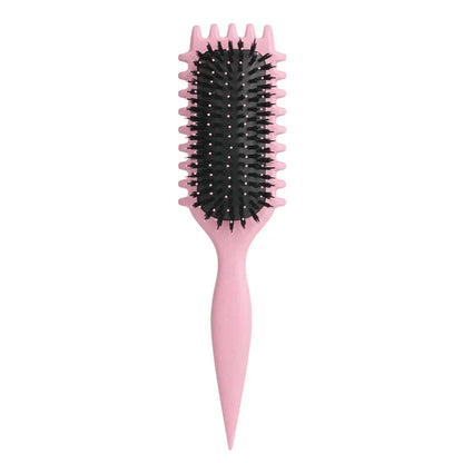 Curly Hair Styling Brush for Easy Combing and Shaping - Smarsty