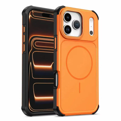 For MagSafe Phone Case For iPhone 17 16 15 14 13 12 11 Pro Max Plus 17e 16e Shockproof Heavy Duty Rugged Magnetic Matte Cover