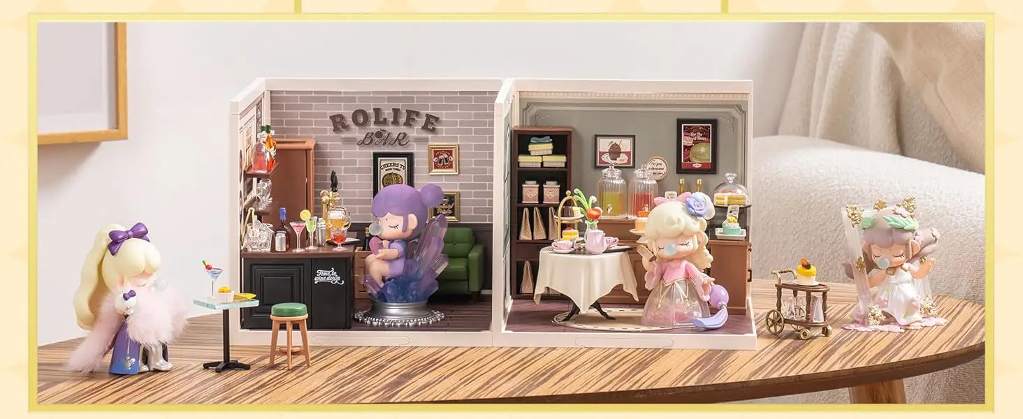 Robotime Rolife Nanci Museum Of Fantasy Blind Box Action Figures Doll Toys Surprise Box Lady Toys for Children Friends - ZOXX0 by Smarsty