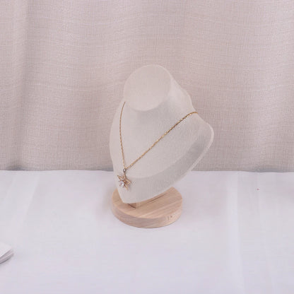 Velvet Jewelry Display Stand for Necklaces and Pendants - Smarsty