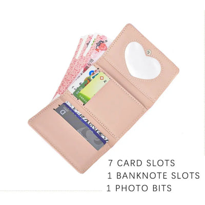 New Women Wallets Female Leather Purses Card Holders Graffiti Cat Portable Coin Purse Large Capacity Money Bag - Smarsty