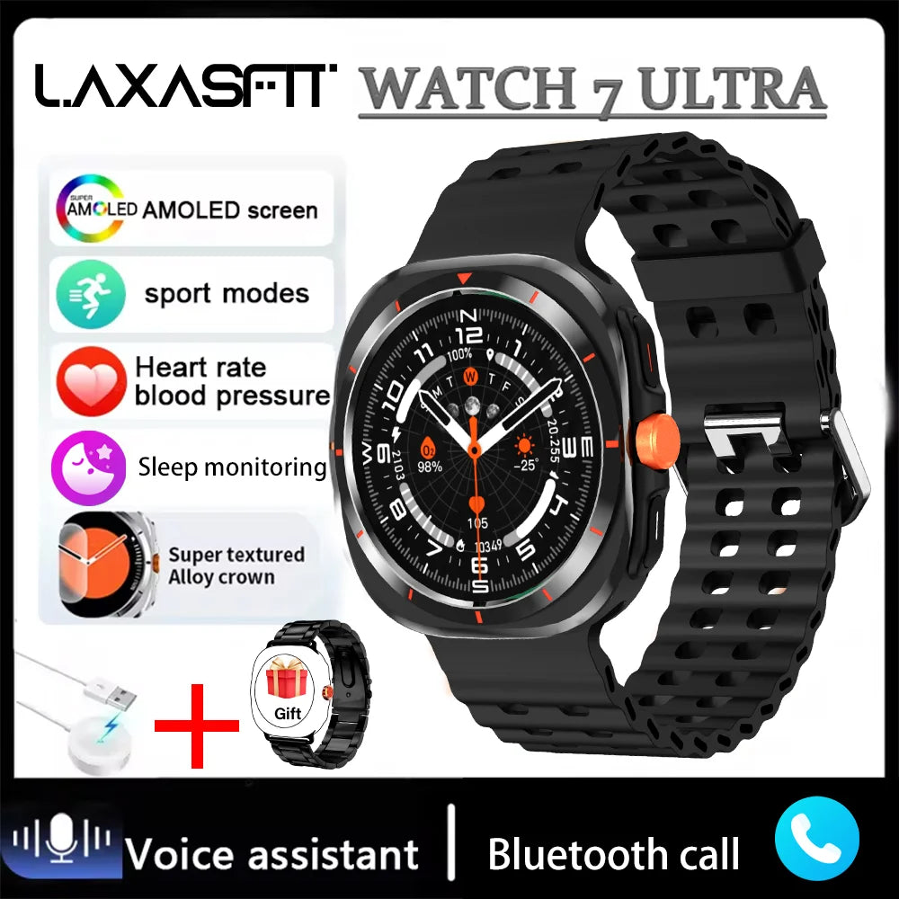 LAXASFIT GT7 Ultra Smart Watch for Fitness Tracking - Smarsty