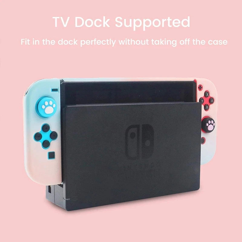 Nintendo Switch OLED Protection Case with Joy Con Accessories - Smarsty