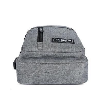 Waterproof Oxford Chest Bag For Men Korean Style Messenger - Smarsty