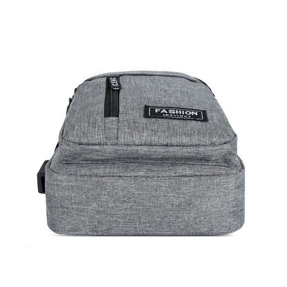 Waterproof Oxford Chest Bag For Men Korean Style Messenger - Smarsty