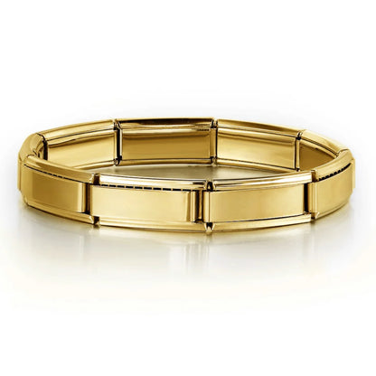 Italian Charm Bracelets DIY Stainless Steel Bangle Gift - Smarsty