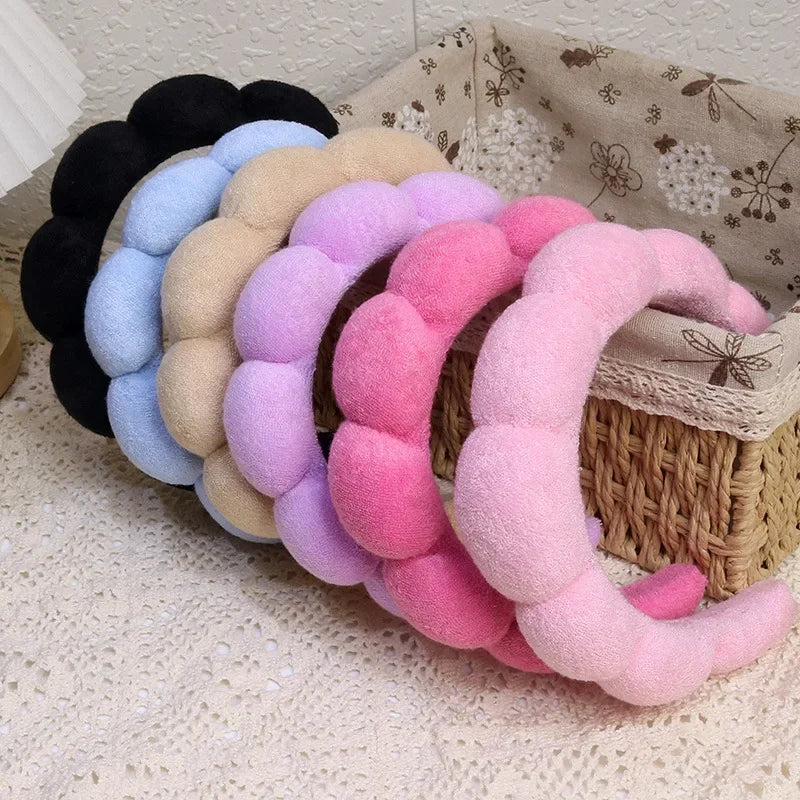 Microfiber Spa Headband Soft Absorbent Face Washing - Smarsty