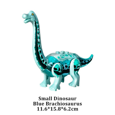 Jurassic Dinosaur World Brutal Raptor T-Rex Triceratops Indominus Rex Model Building Blocks Dino Velociraptor Figure Bricks Toys - Smarsty