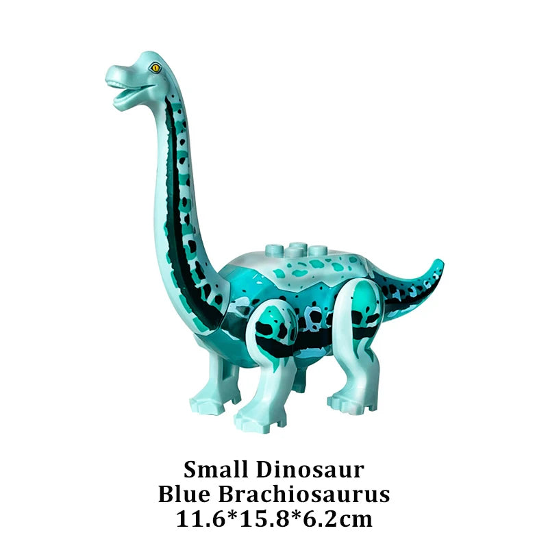 Jurassic Dinosaur World Brutal Raptor T-Rex Triceratops Indominus Rex Model Building Blocks Dino Velociraptor Figure Bricks Toys