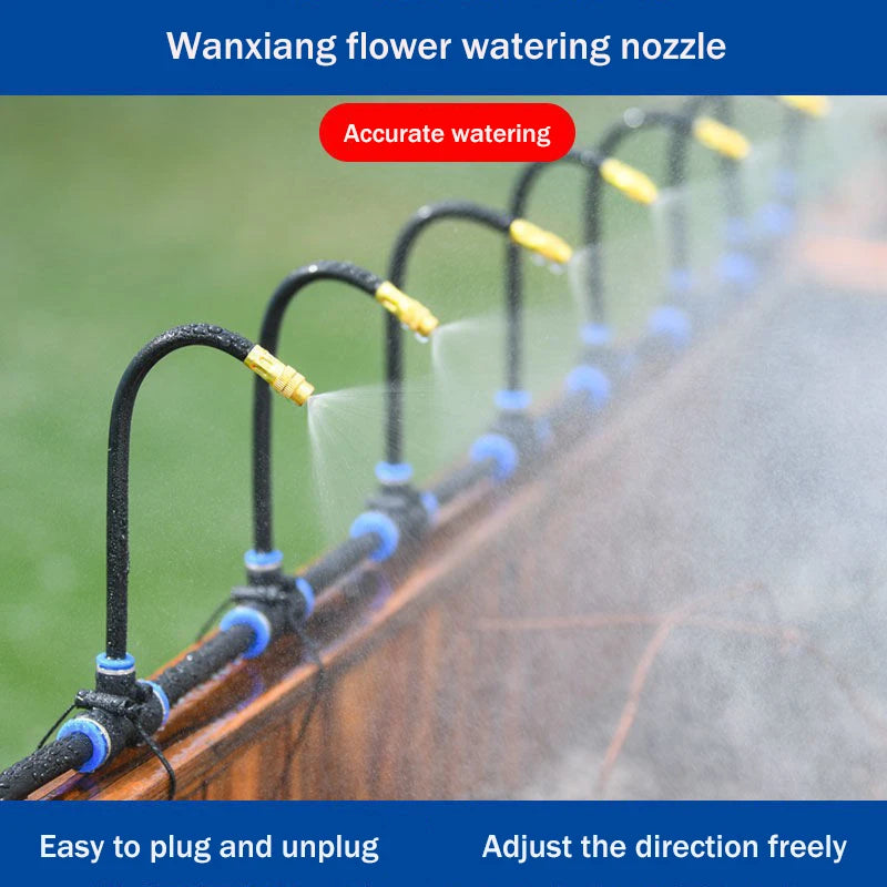 Universal Automatic Irrigation Sprinkler Kit for Efficient Watering - Smarsty