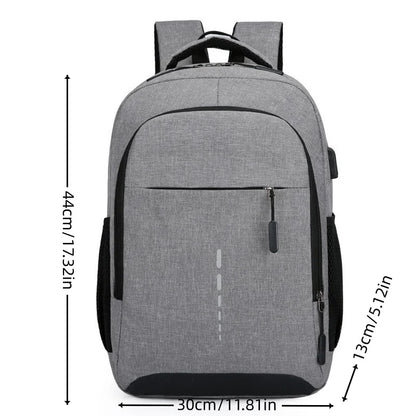 Nylon Backpack Simple And Fashionable Casual Backpack Business Commuting Computer Bag Large Capacity Backpack - Smarsty