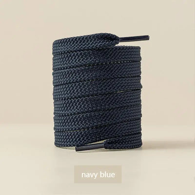 1Pair Fabric Flat Shoe laces Classic Shoelaces for Sneakers White Black Shoelace Quality Laces Shoes 100/120/140/160CM Strings - Smarsty