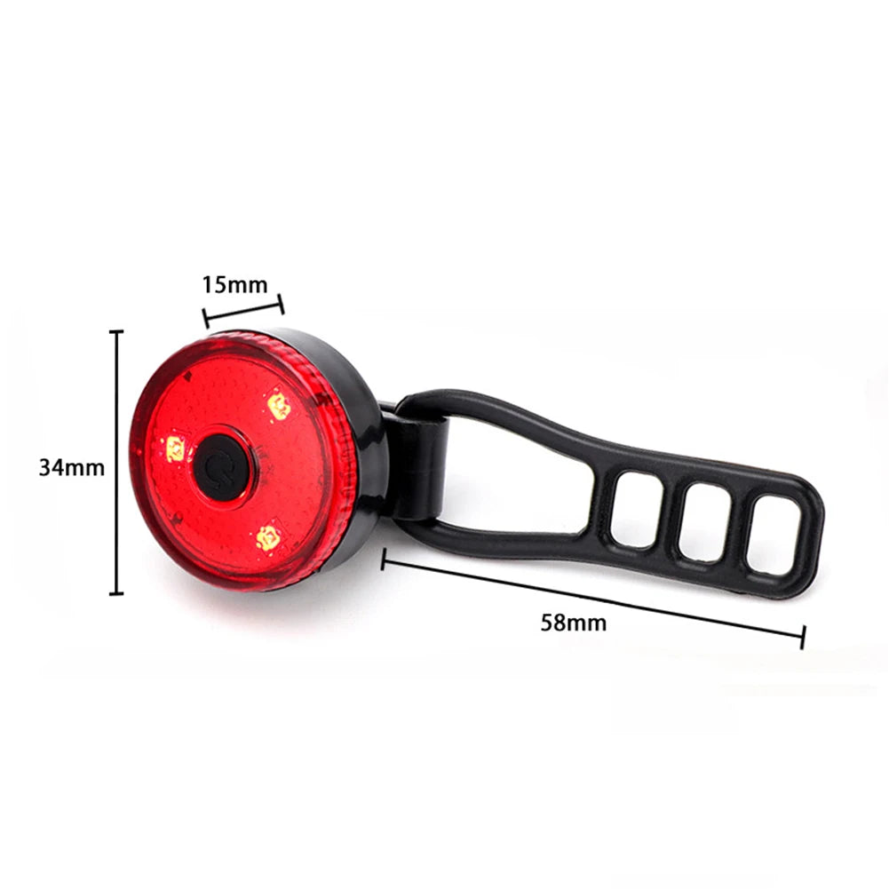 Cycling LED Lantern Bicycle Front Rear Light Set Bike USB Charge Headlight Light MTB Waterproof Taillight Bike Parts Accessories