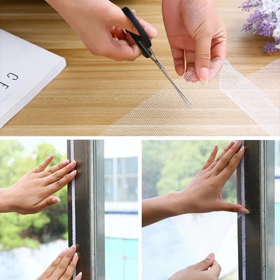 DIY Self-Adhesive Anti Mosquito Window Netting - Smarsty