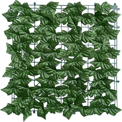Artificial Green Leaf Fence Panels for Outdoor Privacy - Smarsty