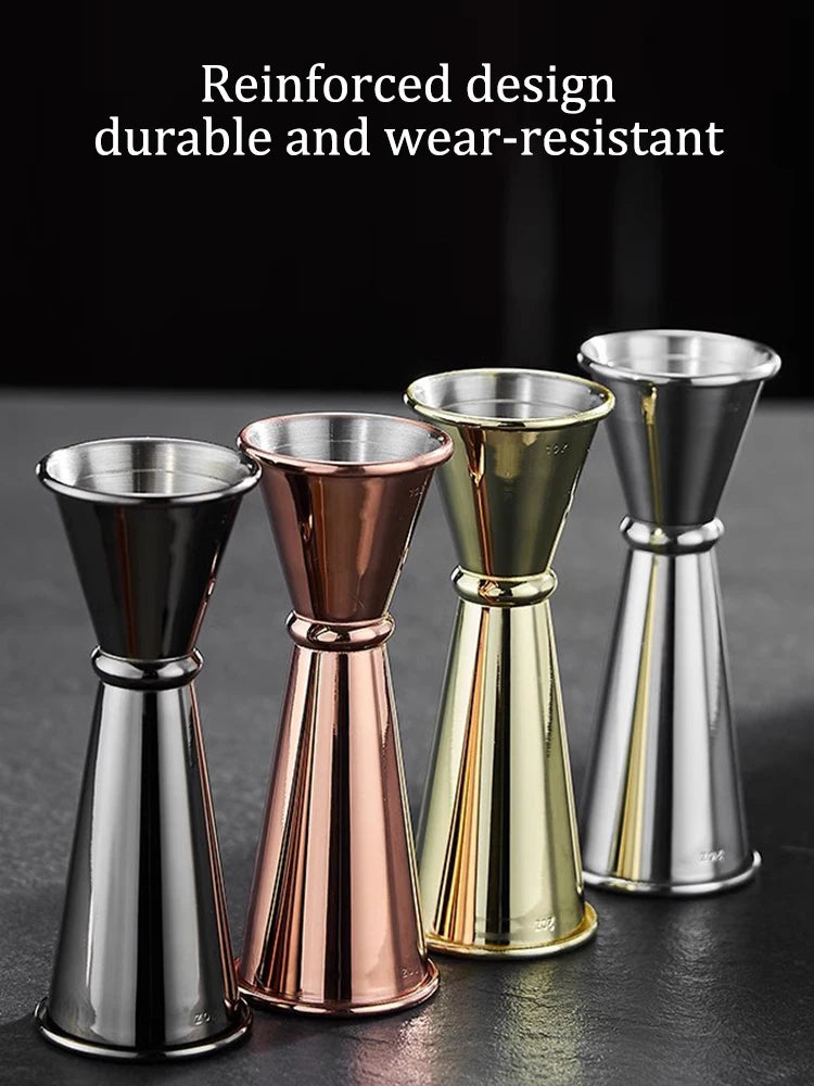 Dual Shot Stainless Steel Jigger for Perfect Cocktails - Smarsty
