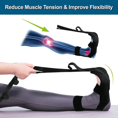 Yoga Stretching Bands Relieve Leg and Foot Tension, Yoga, Pilates, and Rehabilitation Training Leg and Foot Stretching Bands