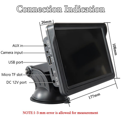7 Inch CarPlay Android Auto Multimedia Receiver With Touch - Smarsty