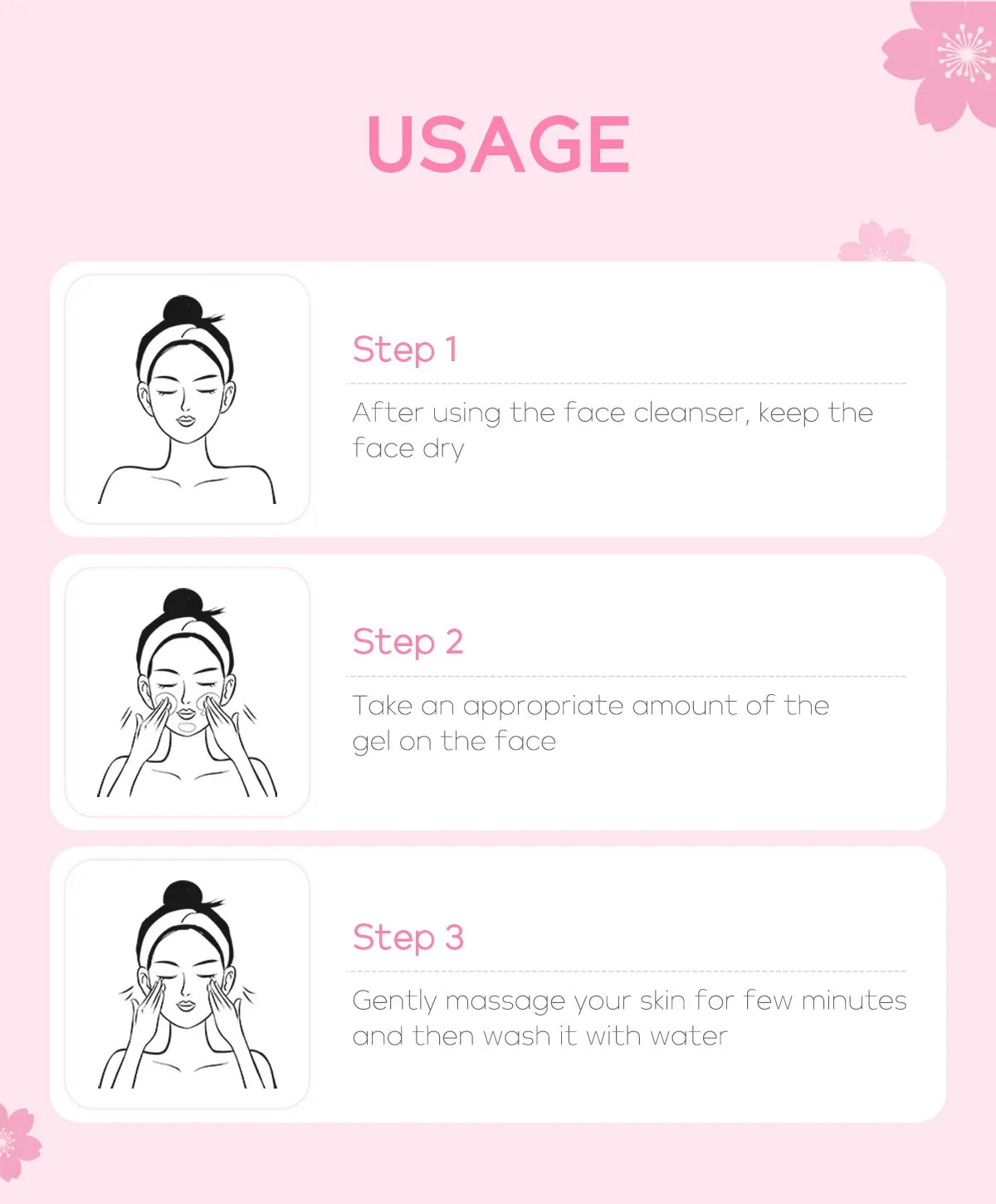 Sakura Deep Cleaning Exfoliating Gel for Radiant Skin - Smarsty