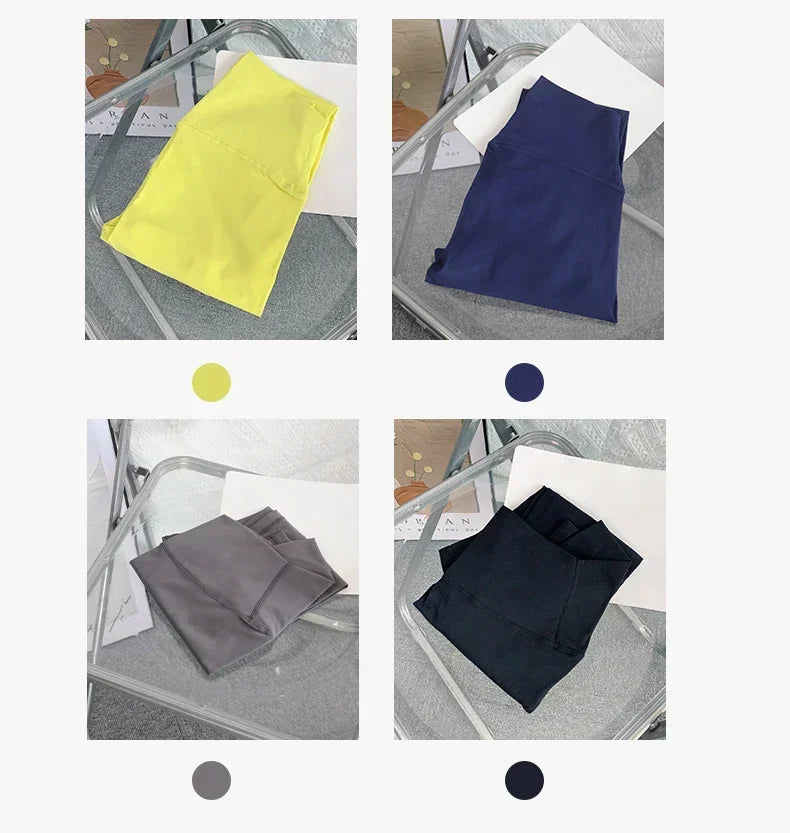Summer Hot Sale Yoga Leggings High Waist Breathable Quick Drying Yoga Pants Fitness Running Cycling Workout Gym Clothing - Smarsty