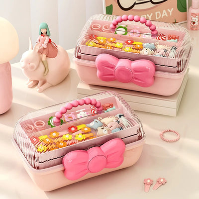 Cute Multi-Layer Hairpin Organizer for Kids Accessories - Smarsty