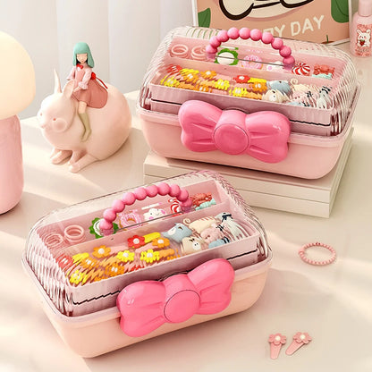 Cute Multi-Layer Hairpin Organizer for Kids Accessories - Smarsty