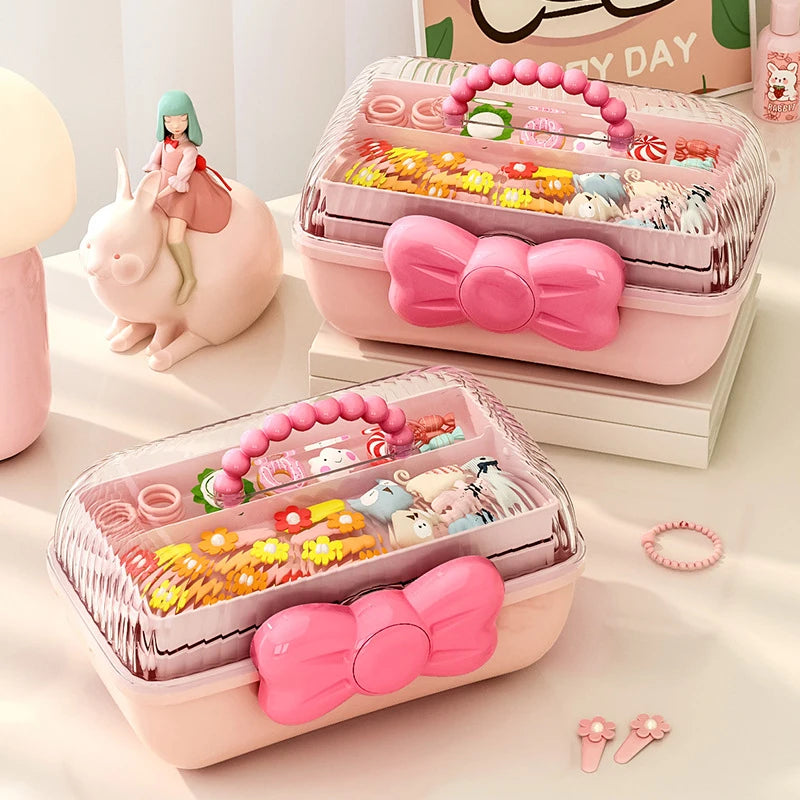Cute Multi-Layer Hairpin Organizer for Kids Accessories - Smarsty