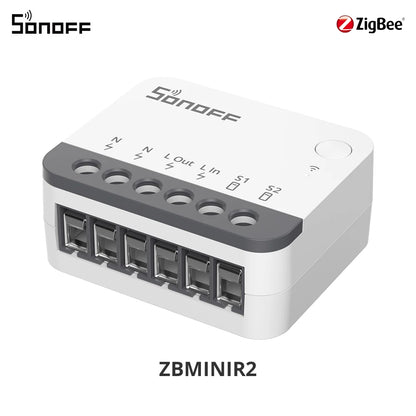SONOFF ZBMINIR2 Zigbee Smart Switch with Remote Control - Smarsty