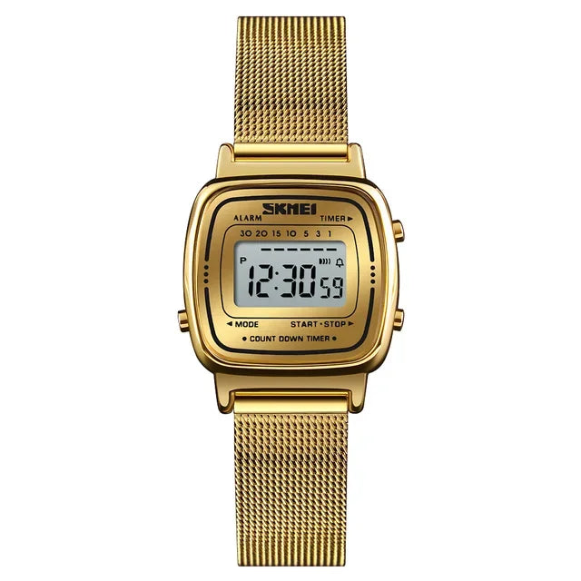 SKMEI 1901 Luxury Waterproof Digital Women's Watch - Smarsty