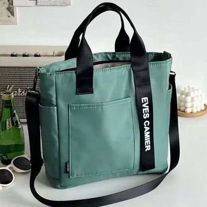 Casual Large Capacity Tote Bag Nylon Waterproof Everyday - Smarsty