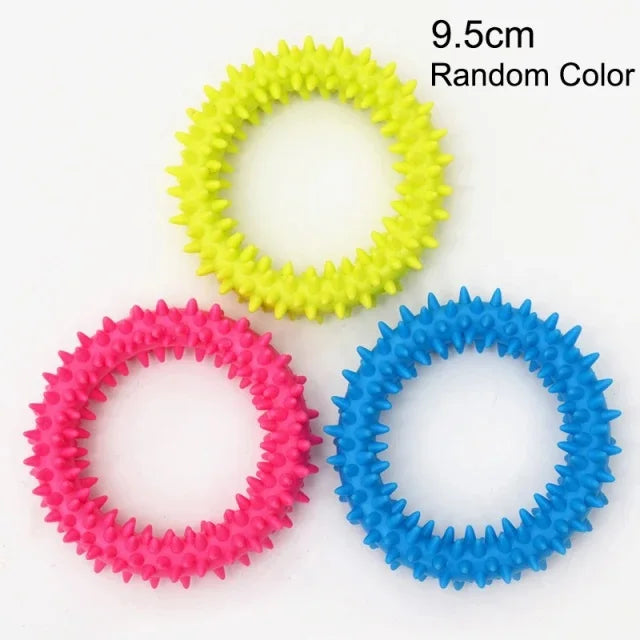 Durable Rubber Chew Toy for Small Dogs - Smarsty