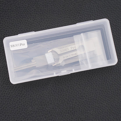 2-in-1 Stainless Steel Key Decoder Portable Precision Hook And Pickup Hand Tool O-ring Pickup Kit Maintenance Repair Kit