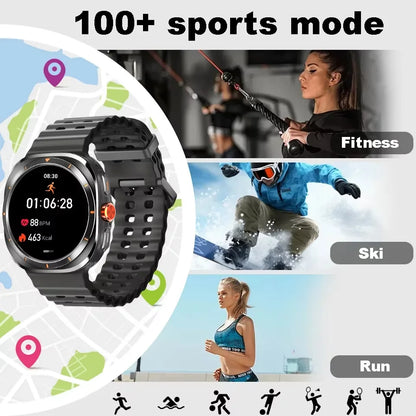 LAXASFIT GT7 Ultra Smartwatch with HD AMOLED Display - Smarsty