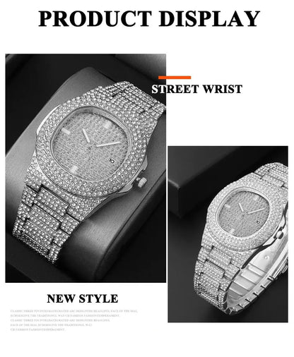 Luxury Men's Stainless Steel Sports Watch with Luminous Feature - Smarsty