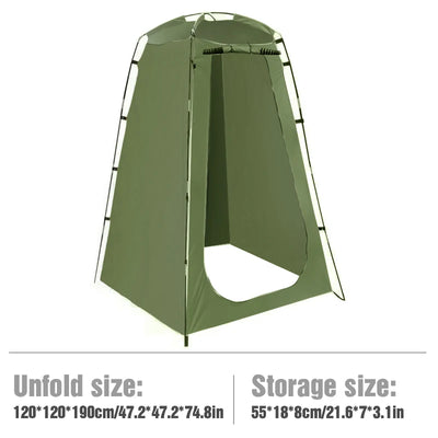 Westtune Portable Privacy Shower Tent Outdoor Waterproof Changing Room Shelter for Camping Hiking Beach Toilet Shower Bathroom by Smarsty