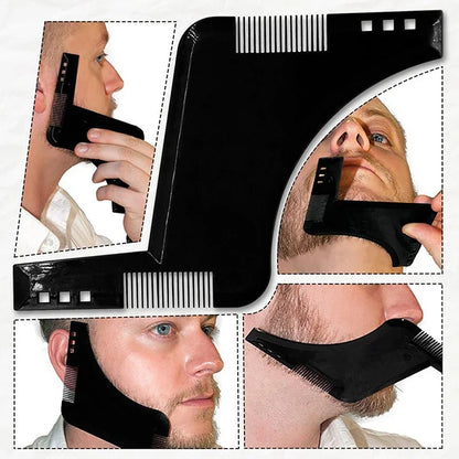 Beard Shaping Template Comb for Symmetrical Styling - Smarsty