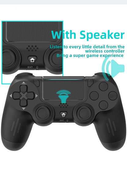 Wireless Bluetooth Game Controller for PS4 with Dual Vibration - Smarsty