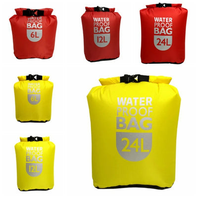 Swimming Waterproof Dry Bag Pack Rafting Kayaking River Trekking Floating Sailing Canoing Boating Water Resistance Dry Sacks - Smarsty