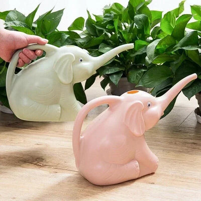 Cute Elephant Shape Watering Can for Kids Gardening - Smarsty