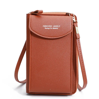 Long Women's Wallet Female Purses Tassel Coin Purse Card Holder Wallets Double Zipper Pu Leather Clutch Luxury Money Phone Bag - Smarsty