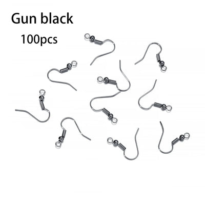 300Pc Hypoallergenic Earring Hooks Mix Color DIY Kit - Smarsty