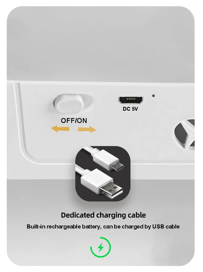 USB Rechargeable LED Night Light with Remote Dimming - Smarsty