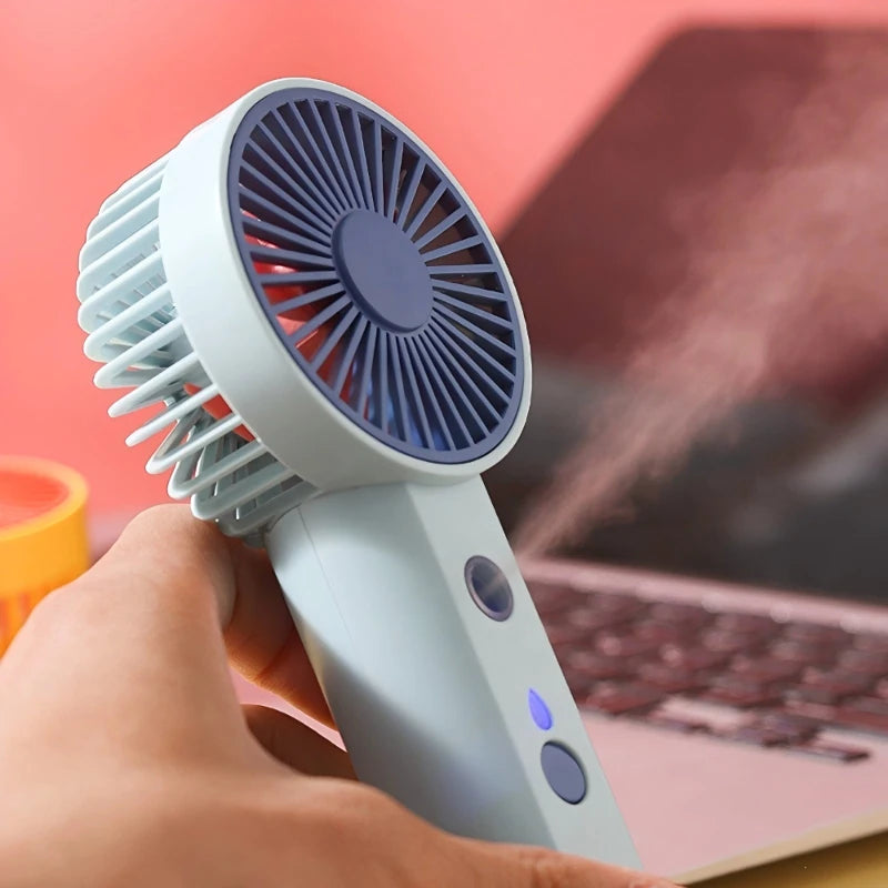 Compact USB Mini Air Cooler with Rechargeable Humidifier - Smarsty