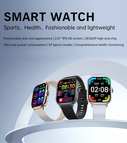 Smartwatch with Bluetooth Call and Music Playback - Smarsty