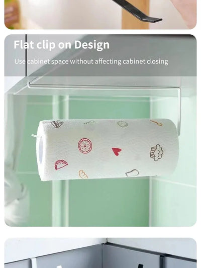 Portable Paper Roll Holder for Easy Kitchen Organization - Smarsty