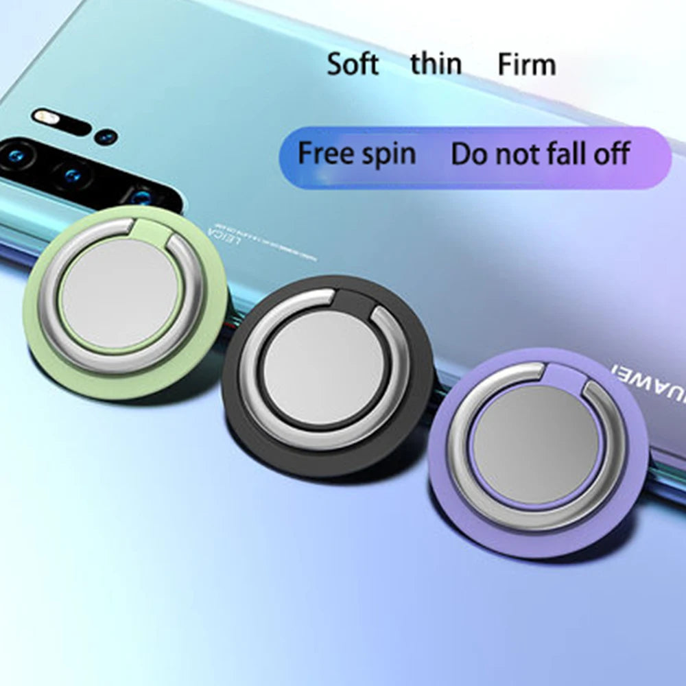 Phone Grip Ring Holder Stand For Secure One Hand Use - Smarsty