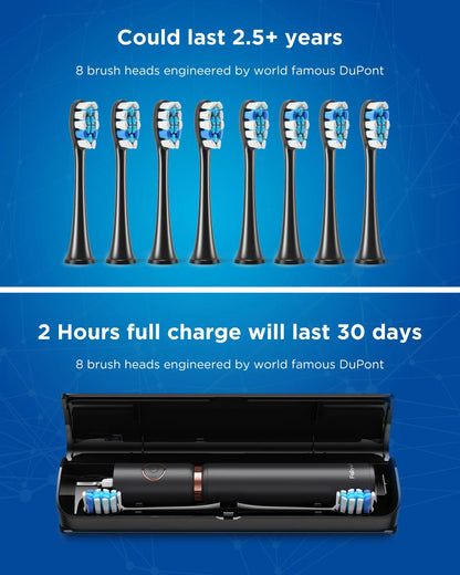 Fairywill P11 Sonic Electric Toothbrush with Whitening Feature - Smarsty
