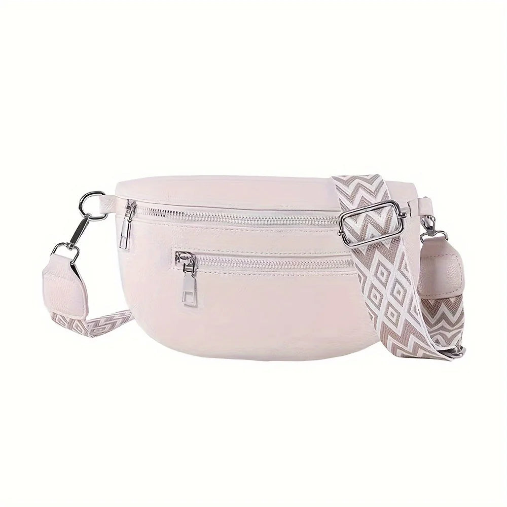 Soft Leather Fanny Pack Crossbody Bag For Travel Everyday - Smarsty