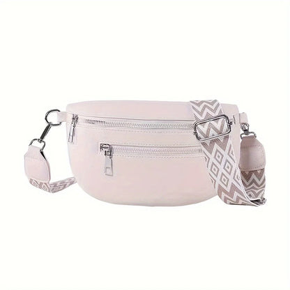 Soft Leather Fanny Pack Crossbody Bag For Travel Everyday - Smarsty