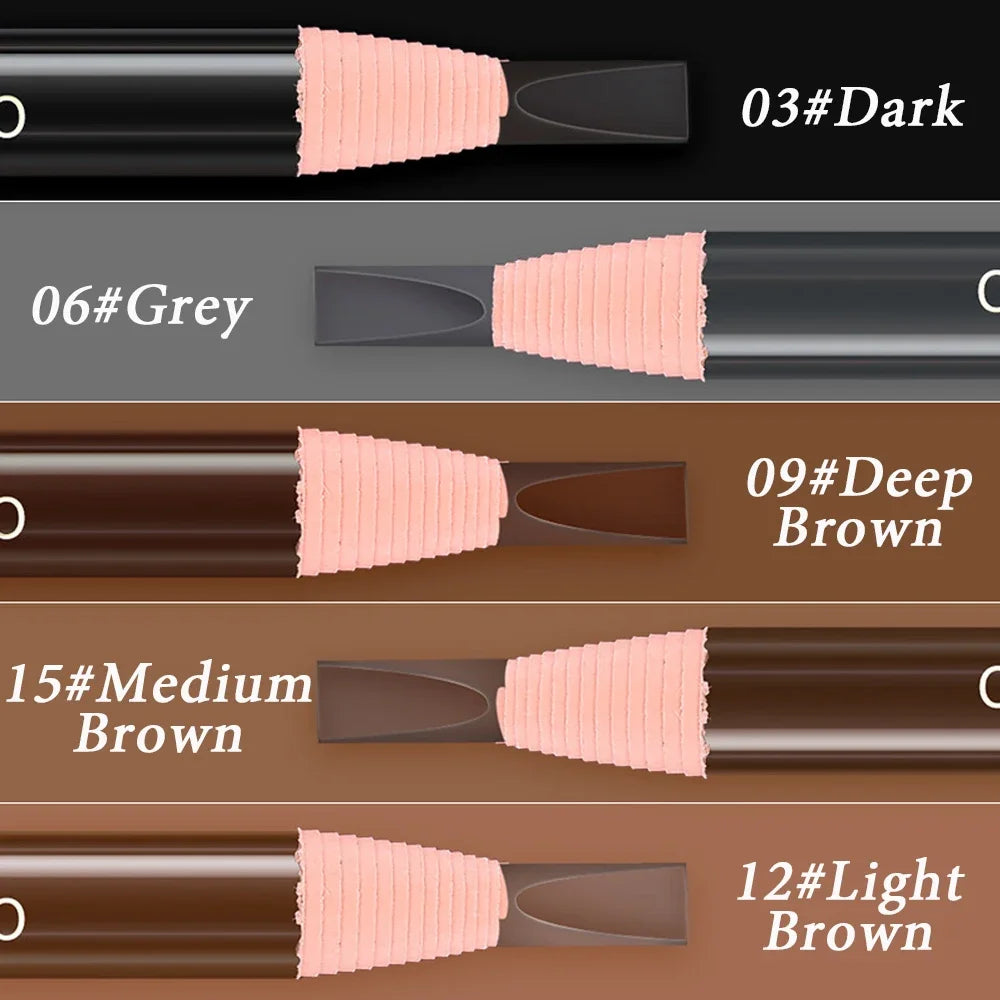 5pcs Waterproof Microblading Eyebrow Pencil Set - Smarsty
